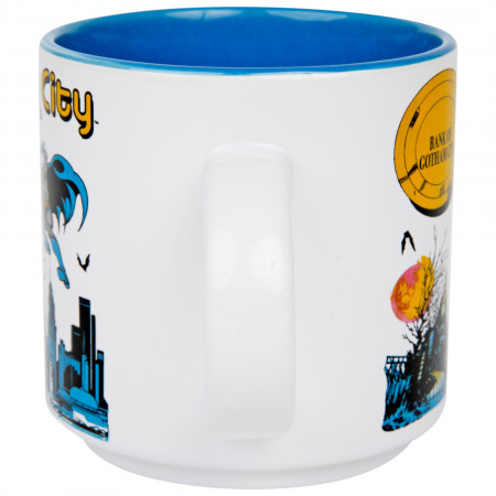 DC Comics Batman Gotham City 13oz Ceramic Mug